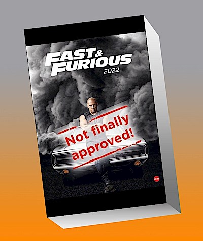 Fast & Furious Posterkalender 2023